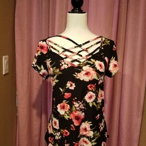 Eye Candy floral blouse